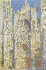 Obrazová reprodukce Rouen Cathedral, West Facade, Sunlight, 1894, Claude Monet