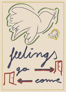 Autorský plakát Feelings by Marta Leyva 30 x 40 cm