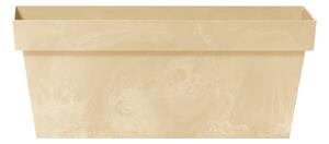 Prosperplast Truhlík CUBE CASE BETON EFFECT pískový 60cm