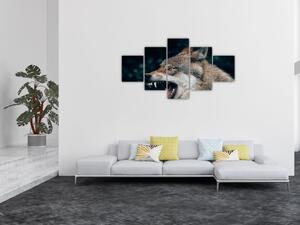 Obraz vlka (125x70 cm)