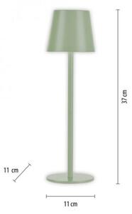 Leuchten Direkt 19250-43 - LED Venkovní nabíjecí lampa EURIA LED/3W/5V IP54