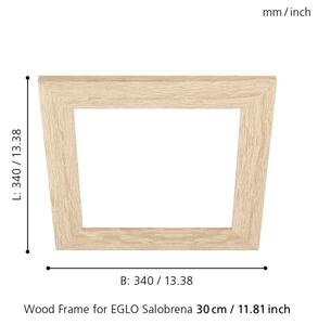 Eglo 99421 - Rám pro svítidlo SALOBRENA 300x300 mm