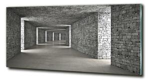 Foto obraz skleněný horizontální Tunel z cihel osh-73658635