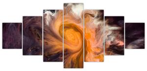 Abstraktní obraz - vesmír (210x100 cm)