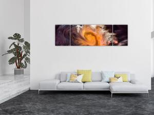 Abstraktní obraz - vesmír (170x50 cm)