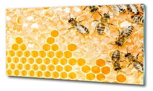Fotoobraz na skle Pracující včely osh-74378590