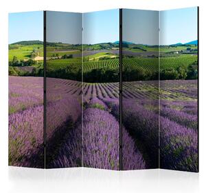 Paraván - Lavender fields [Room Dividers]