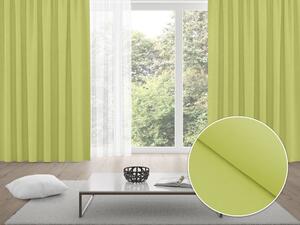Biante Zatemňovací závěs Blackout BKU-125 Světlý limetkově zelený - šířka 140 cm 140x140 cm
