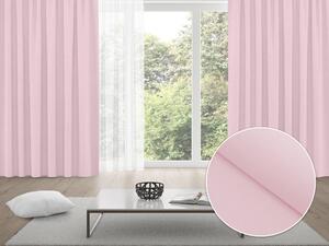 Biante Zatemňovací závěs Blackout BKU-124 Bledě růžový - šířka 140 cm 140x170 cm