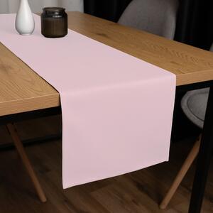 Biante Dekorační běhoun na stůl BKU-124 Bledě růžový 20x120 cm