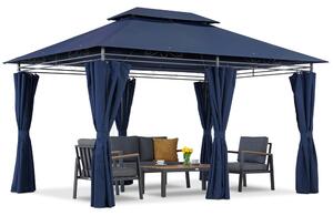 Námořnicky modrý zahradní pavilon Ibiza 3x4 m Garden Point