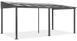 Hliníkový přístřešek na terasu 3x6 m Tarragona Garden Point antracitový