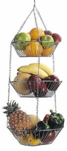 Závěsné košíky na ovoce Chromed