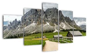 Obraz - V rakouských horách (125x70 cm)