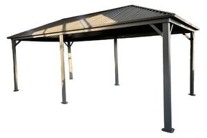 Kovový altán Sardinie 3x6 Garden Point antracitový