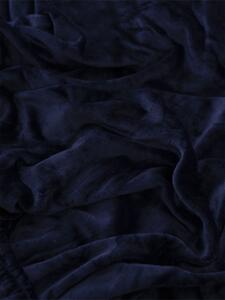 MKLuzkoviny.cz Prostěradlo mikroplyš 90 × 200 cm – tmavě modré