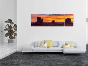 Obraz - Monument Valley v Arizoně (170x50 cm)