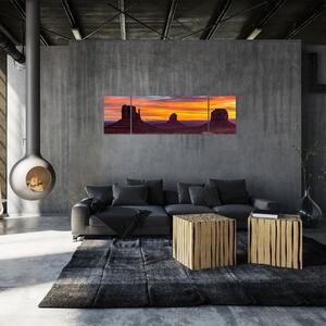 Obraz - Monument Valley v Arizoně (170x50 cm)