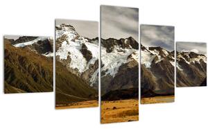 Obraz hory Sefton, Nový Zéland (125x70 cm)