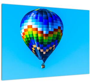 Skleněný obraz - Horkovzdušný balon (70x50 cm)