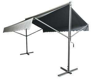 Volně stojící markýza Garden Point Parla 4x3 m antracitová