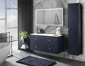 Comad Koupelnová skříňka pod umyvadlo Elegance 120 cm modrá