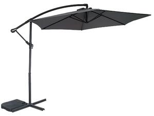 Zahradní slunečník Aga MR2025 300 cm Tmavě šedý
