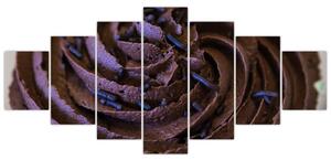 Obraz - Čokoládový cupcake (210x100 cm)