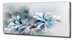 Foto obraz skleněný horizontální Abstrakce květiny osh-77524486
