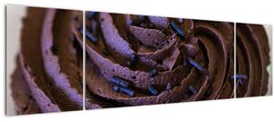 Obraz - Čokoládový cupcake (170x50 cm)