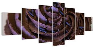 Obraz - Čokoládový cupcake (210x100 cm)