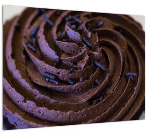Obraz - Čokoládový cupcake (70x50 cm)