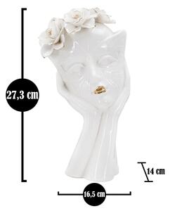 Váza WOMAN MASK 16,5X14X27,3 cm