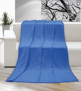 Brotex Mikro deka na jednolůžko 150x200 cm Modrá barva