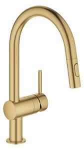 GROHE 32321GN2 - Dřezová baterie EUROCUBE zlatá