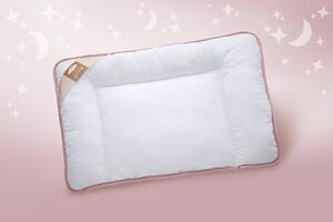 Luxusní dětský polštářek Malá princezná- bavlněný satén 40 × 60 cm