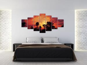 Obraz západu slunce (210x100 cm)