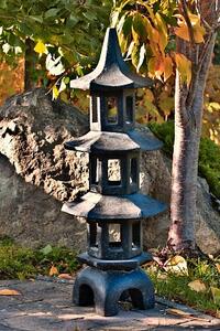 Štíhlá zahradní lampa Pagoda 101 cm
