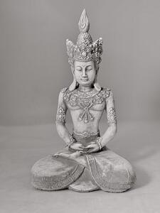 Buddha umělý kámen 42 cm