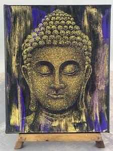 Buddha 30x25 cm obraz na plátně