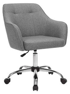 SONGMICS Kancelářská židle - šedá - 65x69x(83 - 93) cm