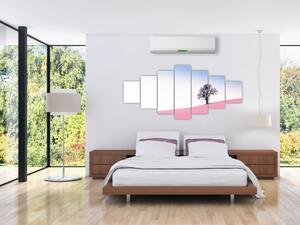 Obraz - Růžový sen (210x100 cm)