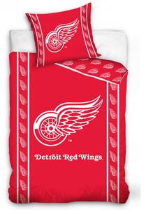 Povlečení klubu NHL Detroit Red Wings stripes 140x200 / 70x90 cm