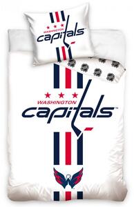 Hokejový POVLEČENÍ NHL WASHINGTON CAPITALS WHITE 140x200 / 70x90 cm