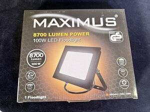 LED reflektor Maximus 100 W 8700 lm – venkovní svítidlo IP65 s neutrálním bílým světlem