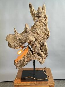 Lampa z teakového kořenového dřeva 98 cm z Jávy