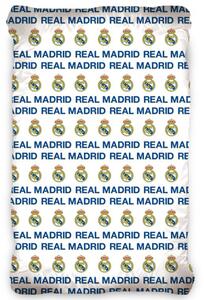 Jersey Fotbalové prostěradlo Real Madrid bílá 90x200 cm