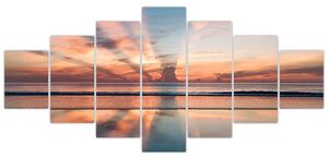 Obraz slunečních paprsků nad Daytonskou pláži (210x100 cm)
