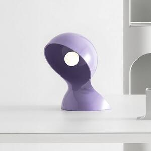 Artemide Stolní lampa Dalù, fialová, výška 26 cm, E14, Fialová / růžová / barva růže, Obývací pokoj / jídelna, Plast, Design