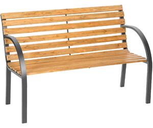 Tectake Zahradní lavice Michaela - hnědá